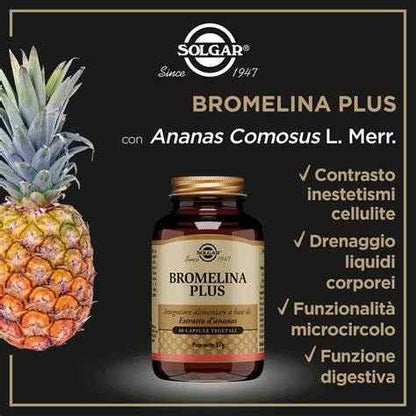 Solgar -Bromelina Plus
