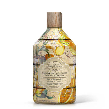 Bath & Shower Foam 500 mL Orange and Ginger Fruit&Juice