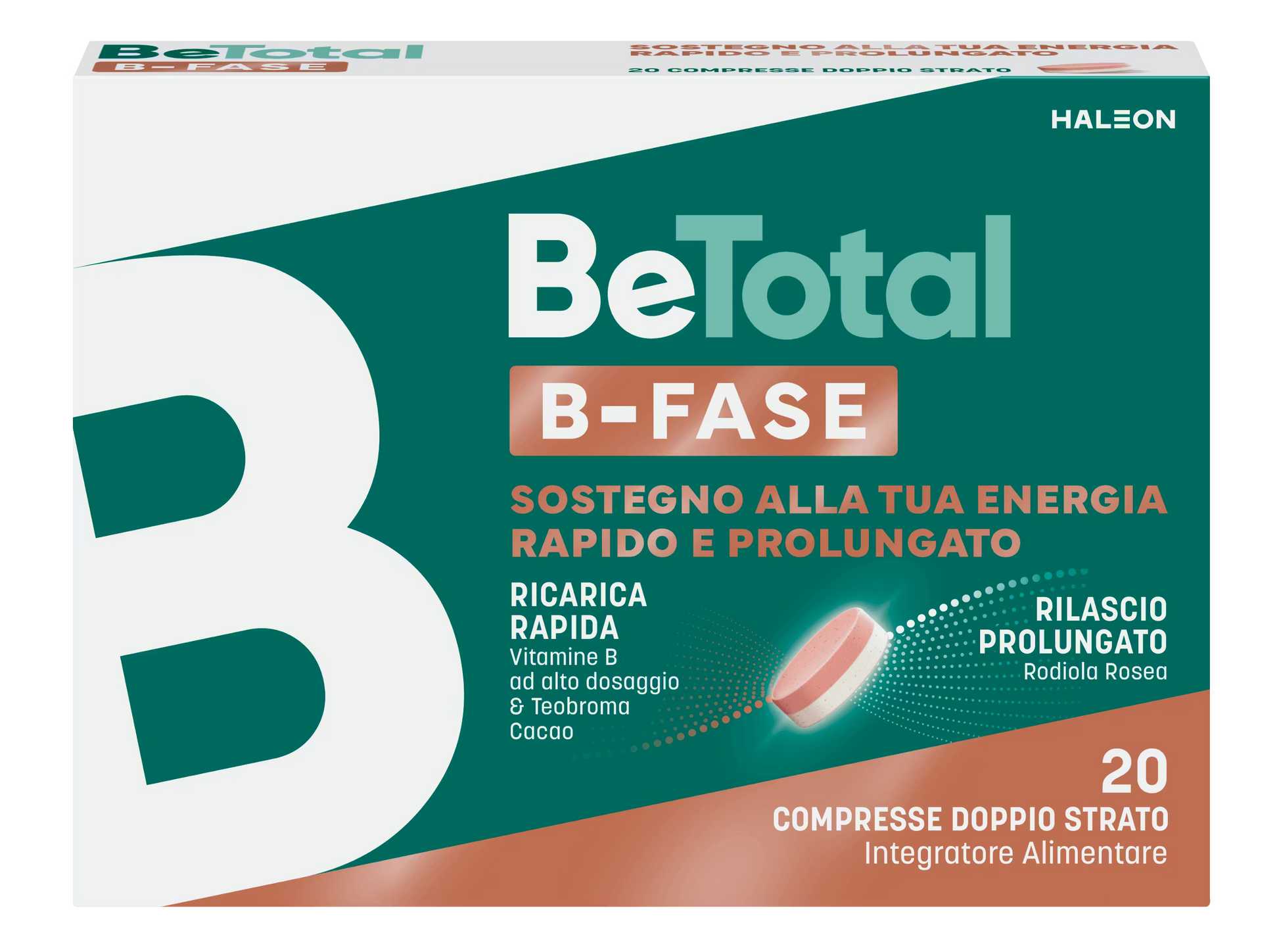 Be Total B-Fase sostegno alla tua energia rapido e prolungato - Farmacia Maria Cristina