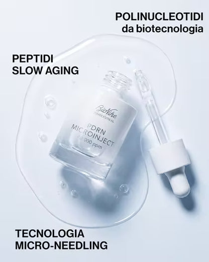 Bionike COSMECEUTICAL PDRN MICROINJECT 40.000 ppm Siero Rigenerante ai Polinucleotidi 30ml