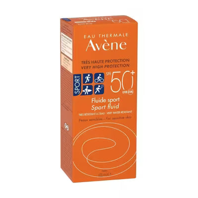 Eau Thermale Avene Solare Fluido Sport SPF 50+ Protezione Antiossidante 100 ml