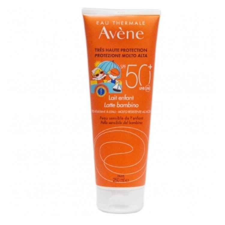 Avène Latte Bambino SPF 50+ 250 ml – Protezione Molto Alta per Pelle Sensibile