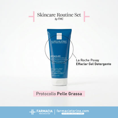 Protocollo Pelle Grassa | Skincare Routine Set by FMC | Trattamento Completo Purificante