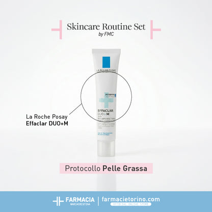Protocollo Pelle Grassa | Skincare Routine Set by FMC | Trattamento Completo Purificante