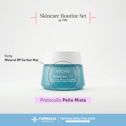 Protocollo Pelle Mista Skincare Routine Set by FMC - Equilibrio e Idratazione - Farmacia Maria Cristina