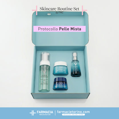 Protocollo Pelle Mista Skincare Routine Set by FMC - Equilibrio e Idratazione - Farmacia Maria Cristina