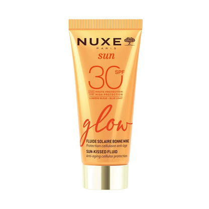 Nuxe Sun SPF 30 Glow Fluide Solaire Bonne Mine Protezione Illuminante 40 ml - Farmacia Maria Cristina