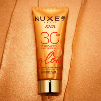 Nuxe Sun SPF 30 Glow Fluide Solaire Bonne Mine Protezione Illuminante 40 ml - Farmacia Maria Cristina