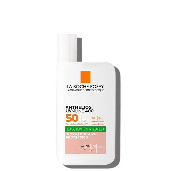 La Roche-Posay Anthelios UVMune 400 Fluido Oil Control Colorato SPF50+ - Farmacia Maria Cristina