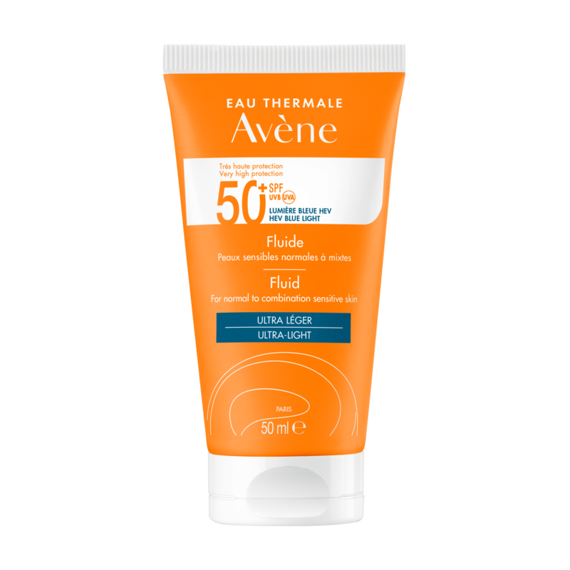 Avene Fluido Solare Viso Ultra leggero Spf 50+ 50 ML - Farmacia Maria Cristina