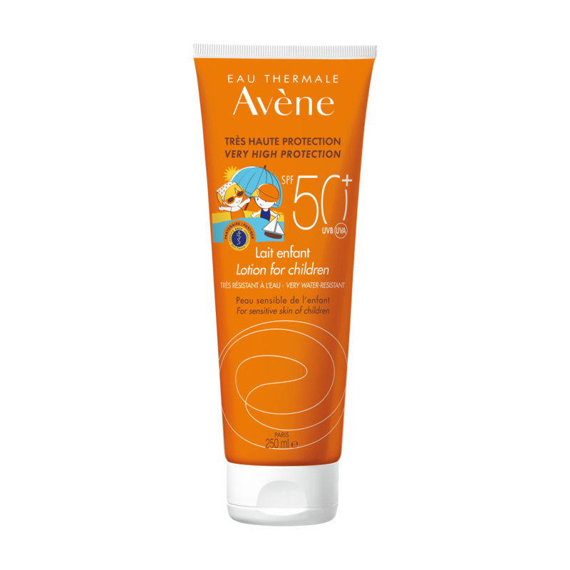Avène Latte Bambini SPF 50+ 100 ml – Protezione Molto Alta per Pelle Sensibile - Farmacia Maria Cristina