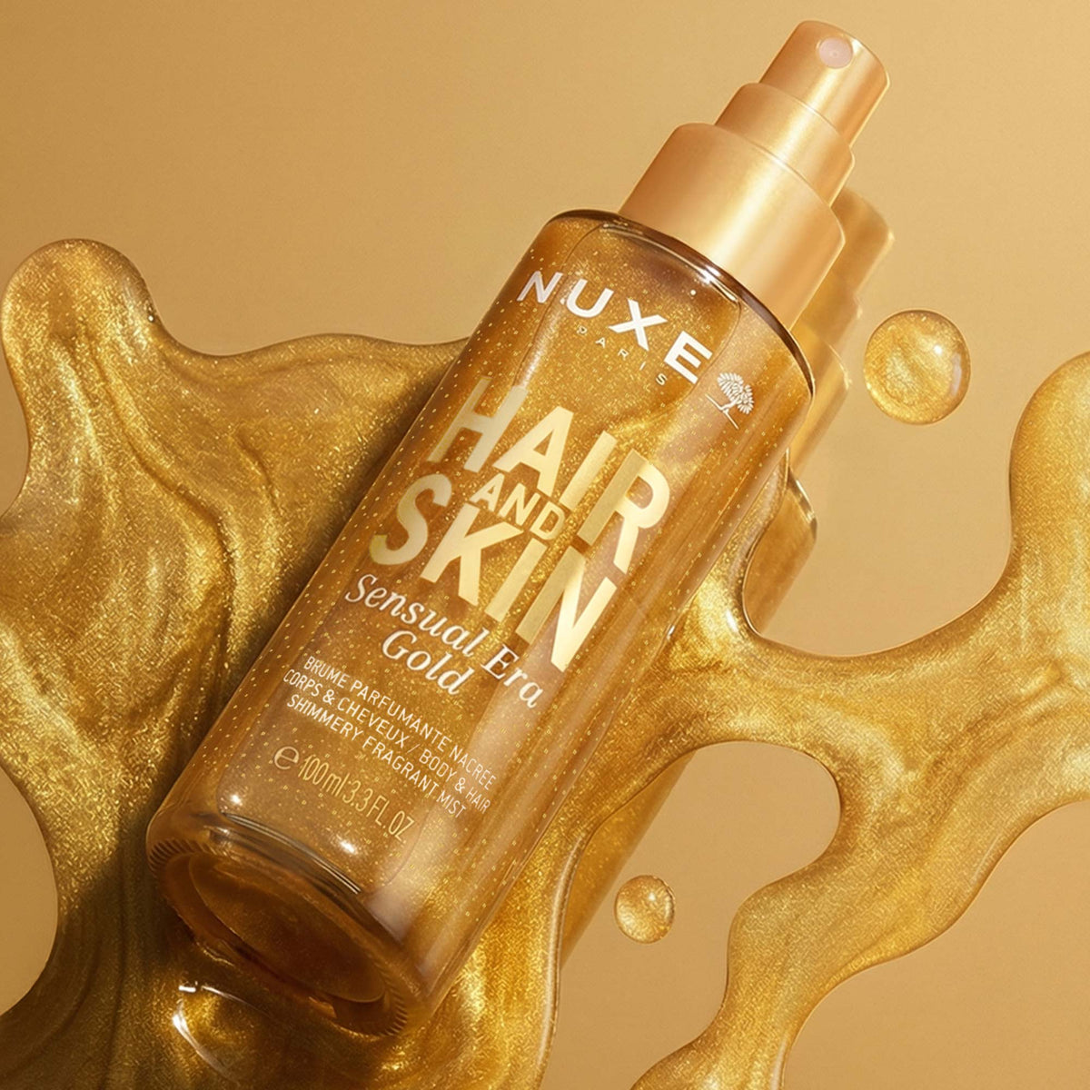 Sensual Era Gold Spray profumato perlato corpo e capelli