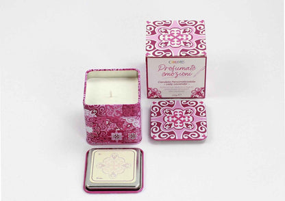 Le maioliche- Candela profumata personalizzabile