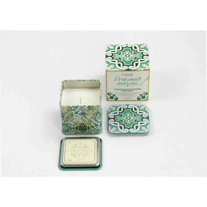 Le maioliche- Candela profumata personalizzabile