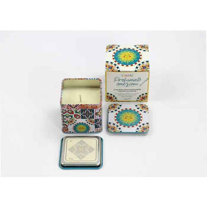 Le maioliche- Candela profumata personalizzabile