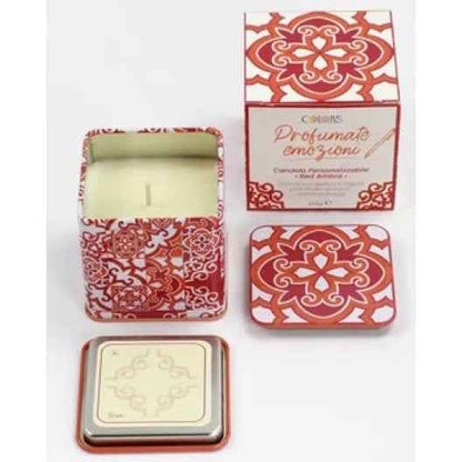 Le maioliche- Candela profumata personalizzabile