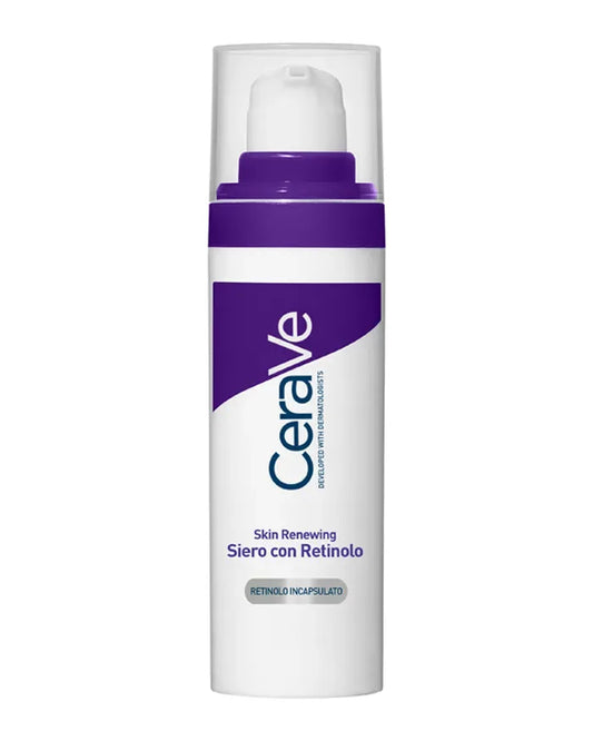 CeraVe Skin Renewing Siero Viso 30ml con Retinolo Incapsulato e Ceramidi - Farmacia Maria Cristina Torino