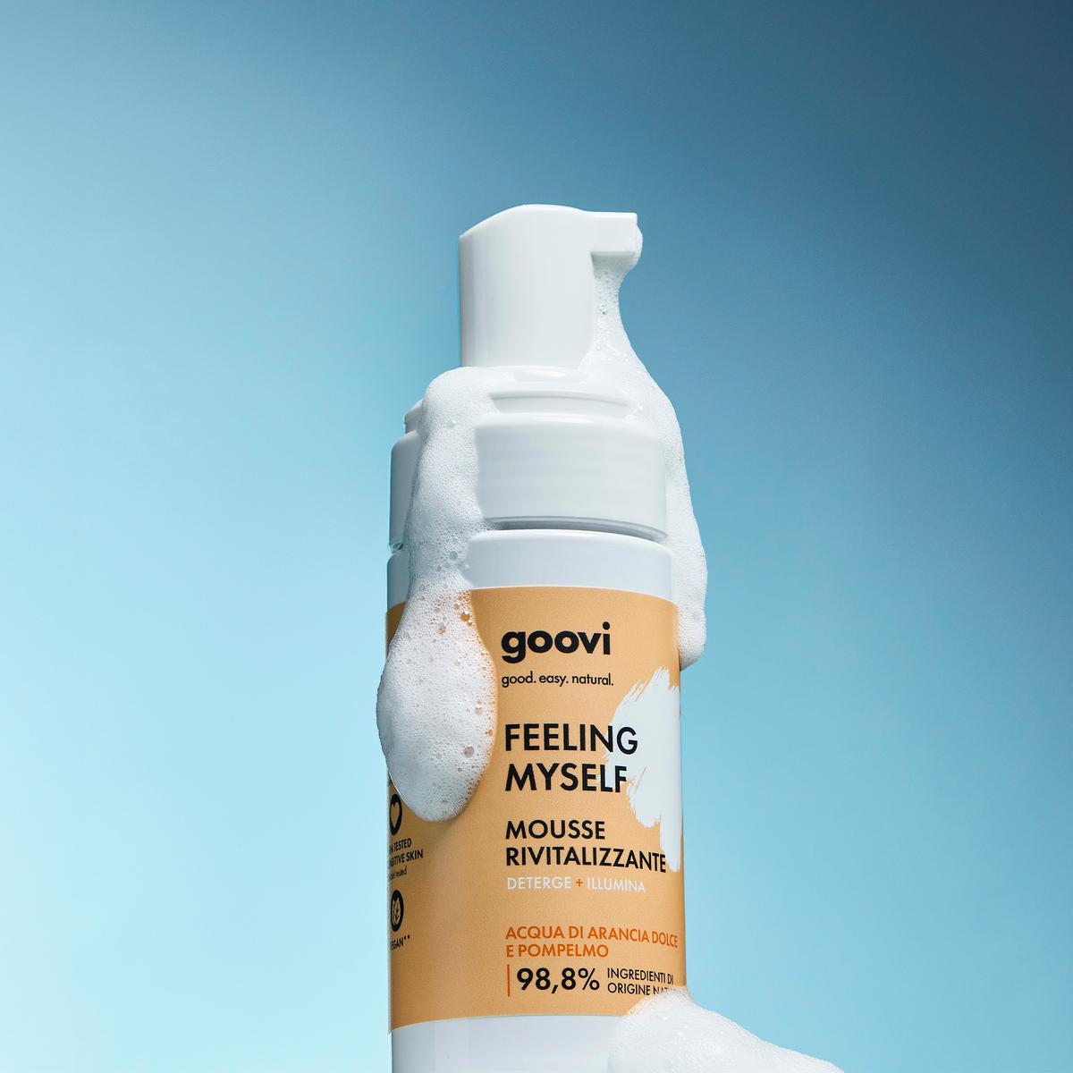 mousse lenitiva feeling myself Goovi arancia e pompelmo - Farmacia Maria Cristina Torino Crocetta