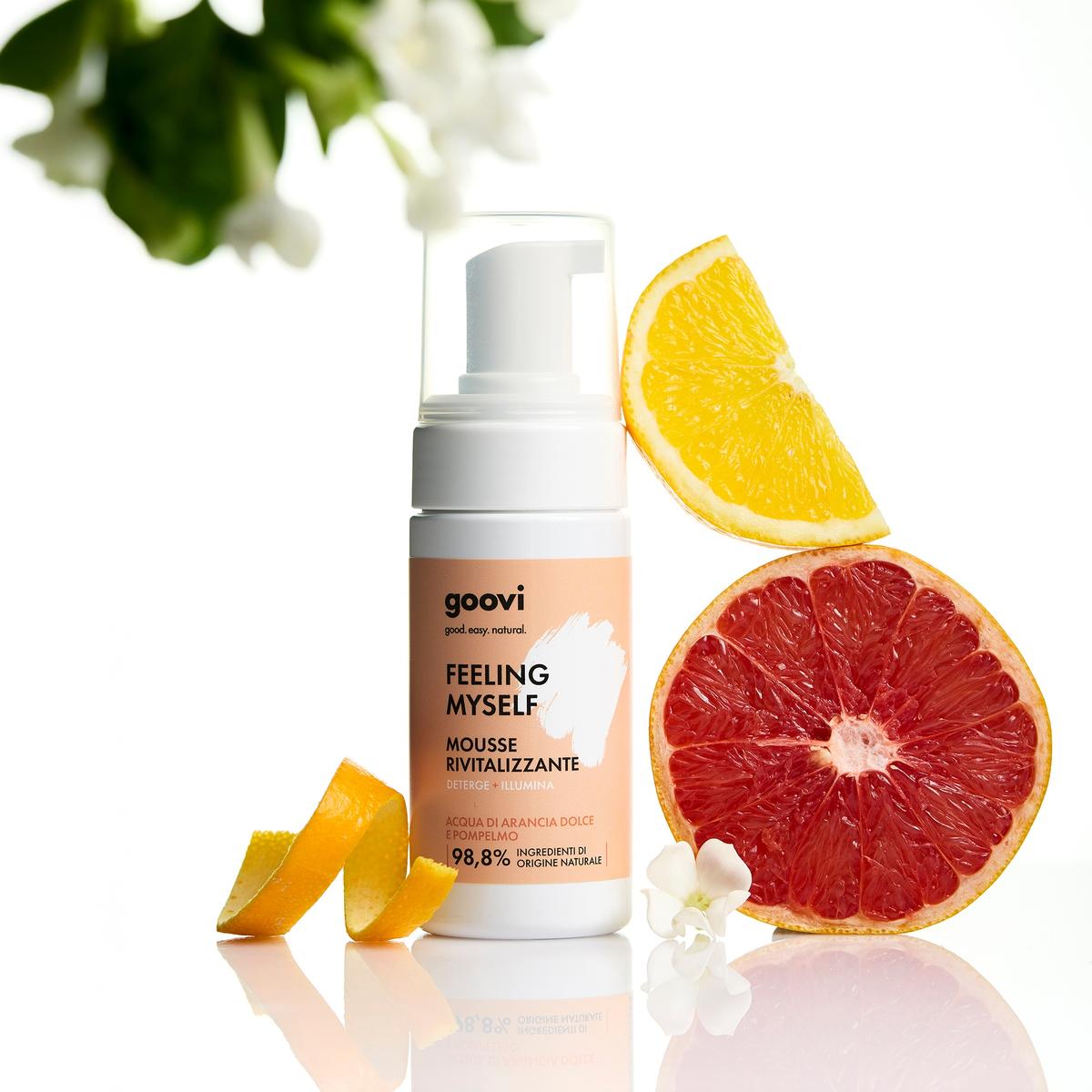 mousse lenitiva feeling myself Goovi arancia e pompelmo - Farmacia Maria Cristina Torino Crocetta