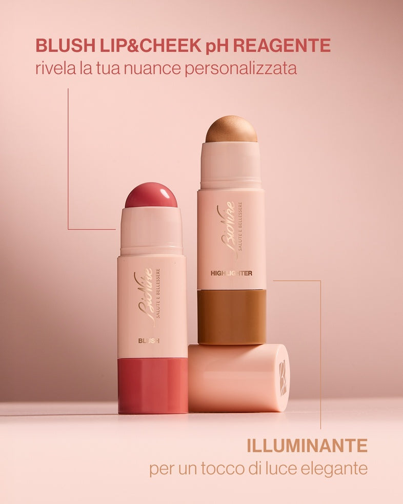 GLOW KIT Blush Lip&Cheek pH Reagente e Illuminante