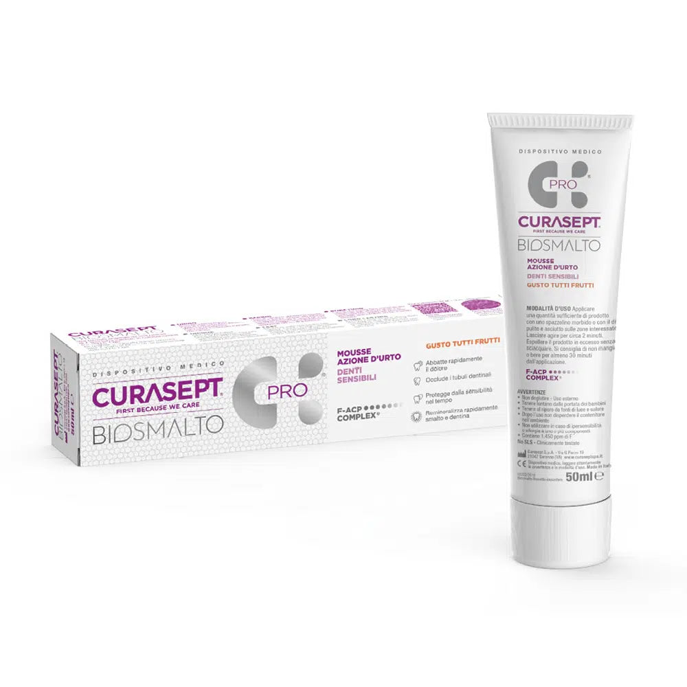 CURASEPT BIOSMALTO MOUSSE AZIONE D’URTO DENTI SENSIBILI (TRATTAMENTO DOMICILIARE)
