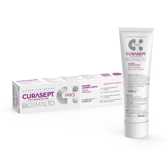 CURASEPT BIOSMALTO MOUSSE AZIONE D’URTO DENTI SENSIBILI (TRATTAMENTO DOMICILIARE)