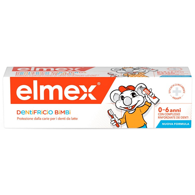 Dentifricio Elmex Bimbi 0 6 anni - Farmacia Maria Cristina Torino Crocetta