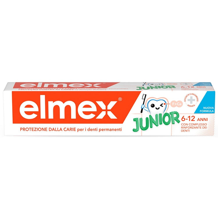 Dentifricio elmex junior 6 12 anni - Farmacia Maria Cristina Torino Crocetta