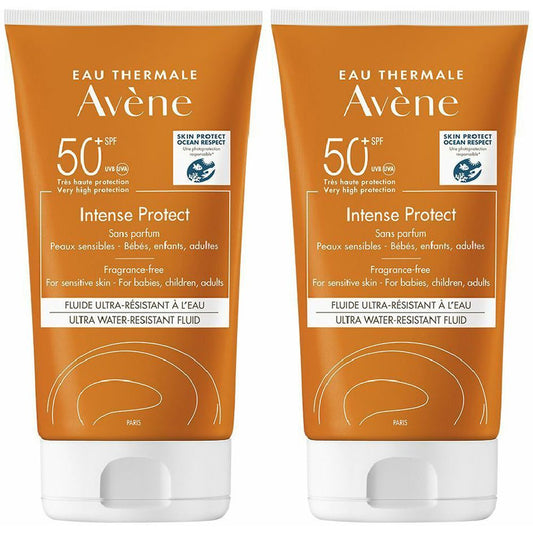 Avène Fluido Ultra Resistente all’Acqua SPF 50+ Intense Protect – Offerta Speciale x2