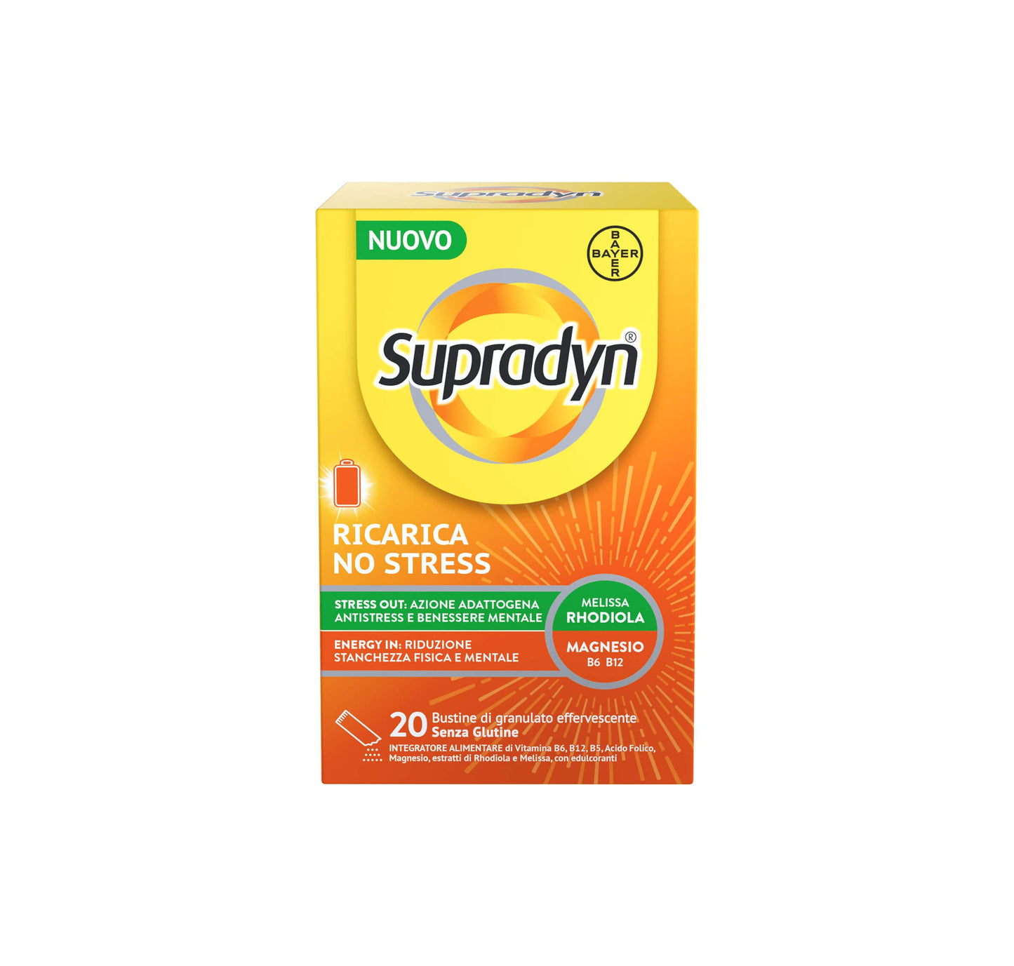 Supradyn Ricarica No Stress: contro stanchezza fisica e mentale - Farmacia Maria Cristina