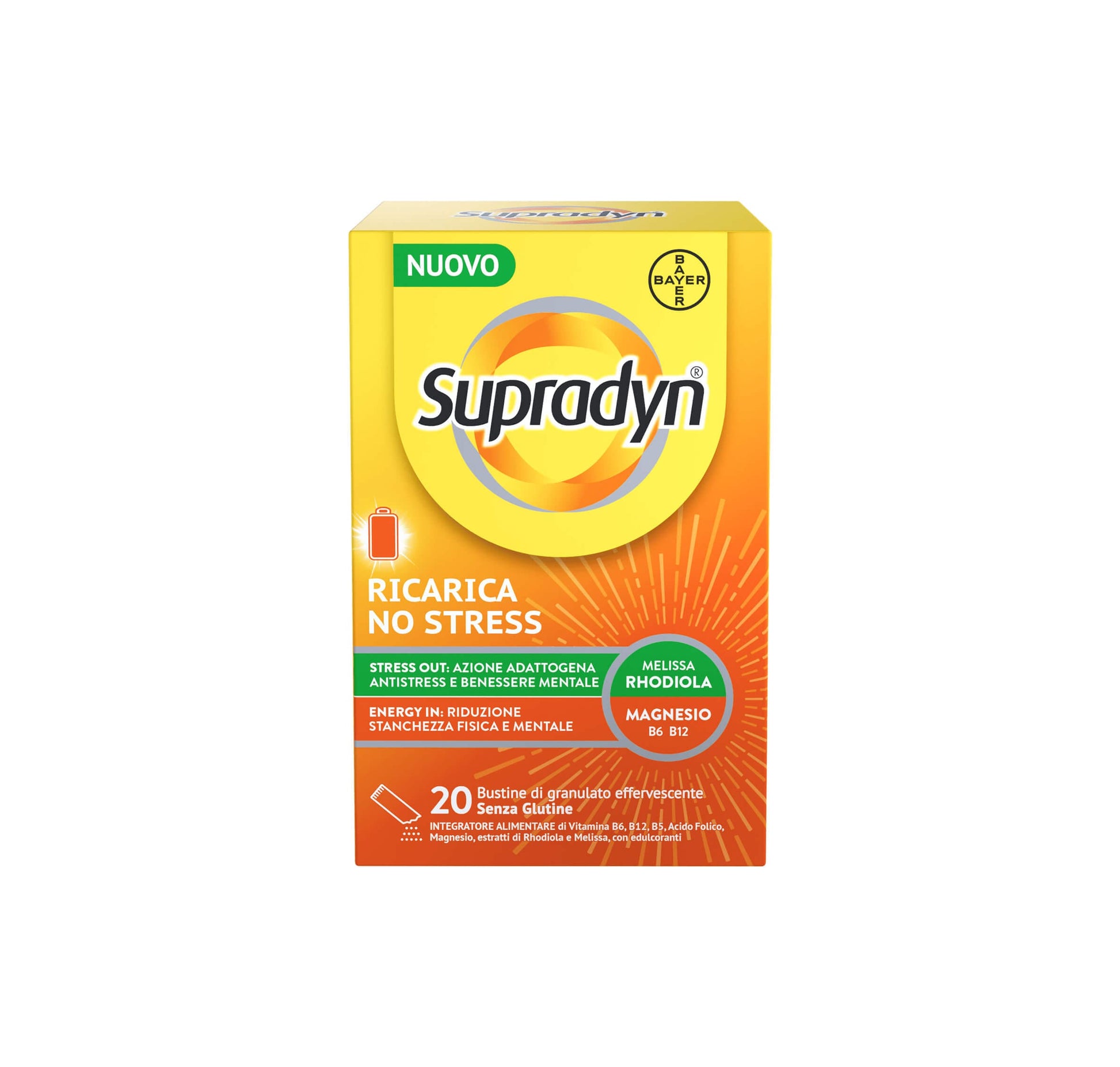 Supradyn Ricarica No Stress: contro stanchezza fisica e mentale - Farmacia Maria Cristina