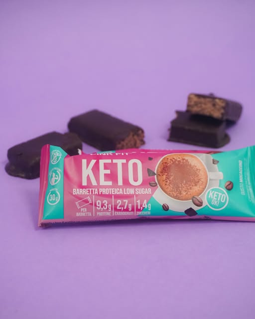 KETO BARRETTA PROTEICA GUSTO MOCACCINO