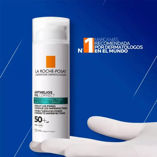 La Roche-Posay Anthelios Oil Correct Photocorrection Gel-Crème Quotidien SPF50+ - 50ml