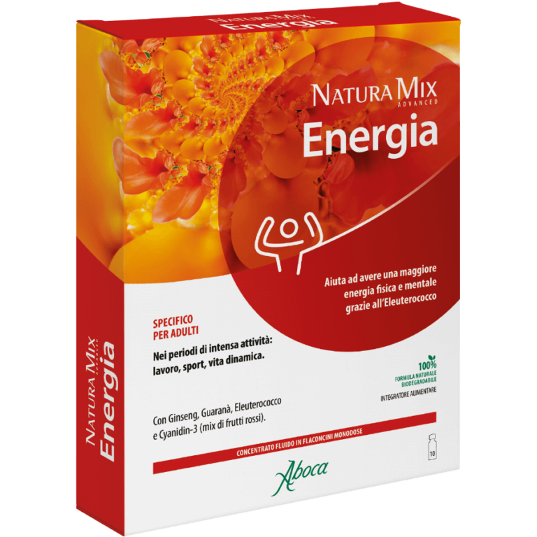 Natura Mix Advanced Energia - Concentrato Fluido Flaconcini - Farmacia Maria Cristina