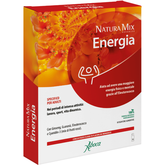 Natura Mix Advanced Energia - Concentrato Fluido Flaconcini