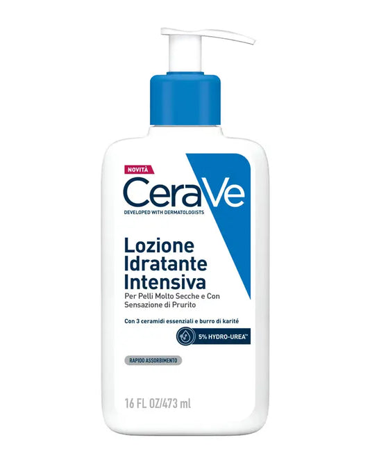 Lozione Idratante Intensiva per pelli molte secche e con sensazione di prurito.