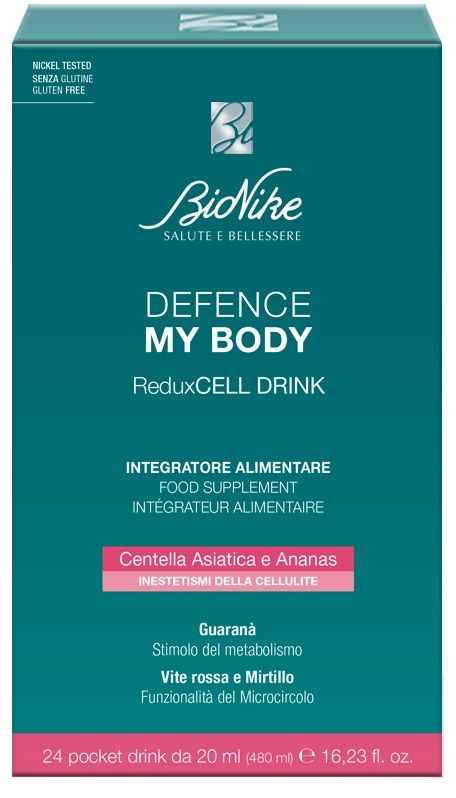Integratore BioNike Reduxcell Pocket Drink 30 bustine drenanti - Farmacia Maria Cristina Torino
