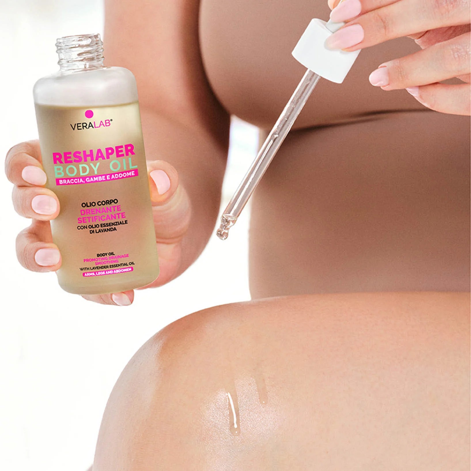 RESHAPER BODY OIL Olio drenante e setificante - Farmacia Maria Cristina