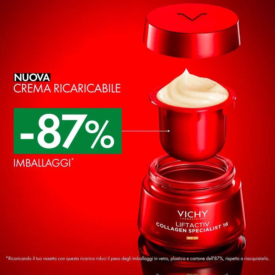 Vichy Liftactiv Collagen Specialist 16 Crema SPF50 Ricarica 50 ml - Farmacia Maria Cristina
