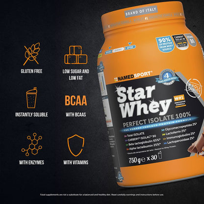 STAR WHEY SUBLIME CHOCOLATE FLAVOUR 750 GR - Farmacia Maria Cristina