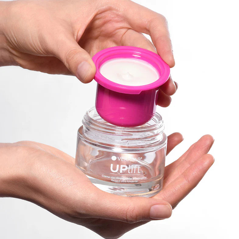 UPLIFT CREMA VISO RIMPOLPANTE EFFETTO GLOW RICARICA - Farmacia Maria Cristina