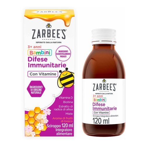 Zarbee's Difese Immunitarie con Vitamine - Per Bambini 3+ - Farmacia Maria Cristina