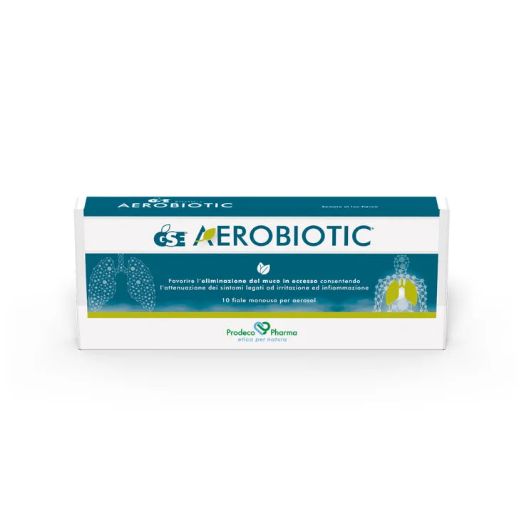 AEROBIOTIC GSE 10 fiale monouso per aerosol