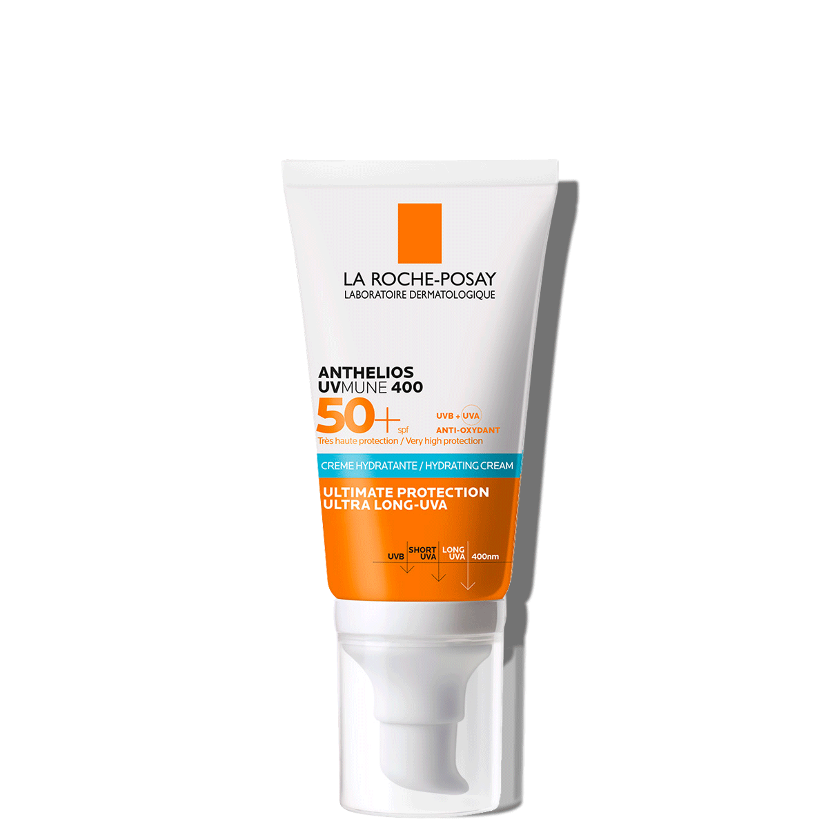 La Roche-Posay Anthelios UVMune 400 Crema Idratante protezione estrema da UVA Ultra Lunghi AP SPF50+ con profumo 50 ml - Farmacia Maria Cristina