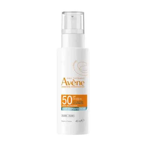Avène Solare Fluido Anti-imperfezioni Spf50 Protezione E Opacizzante 40ml