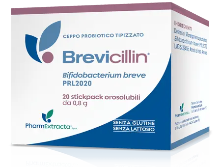 Brevicillin Bifidobacterium breve PRL2020 – 20 Stickpack Orosolubili - Farmacia Maria Cristina