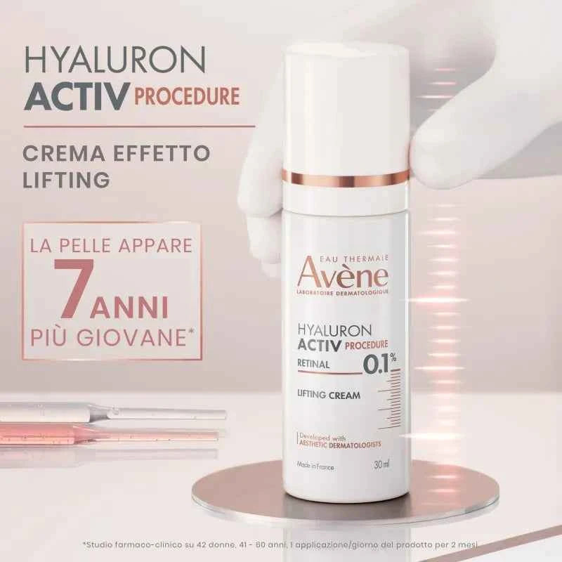 Avène Hyaluron Activ Procedure Retinal 0,1% Crema Effetto Lifting – Trattamento anti-età intensivo