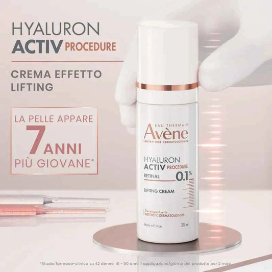 Avène Hyaluron Activ Procedure Retinal 0,1% Crema Effetto Lifting – Trattamento anti-età intensivo