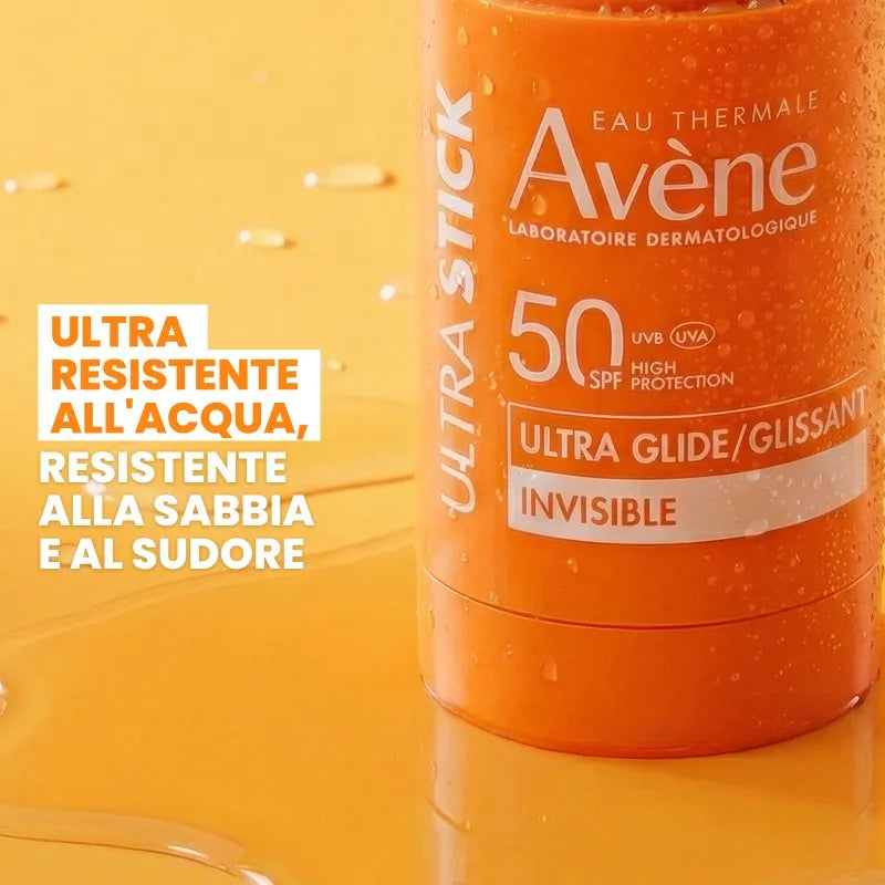 Avene Ultra Stick Invisibile Protezione Solare SPF 50 Trasparente 20g