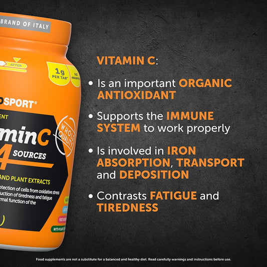 VITAMIN C BLEND OF 4 SOURCES - 90cpr